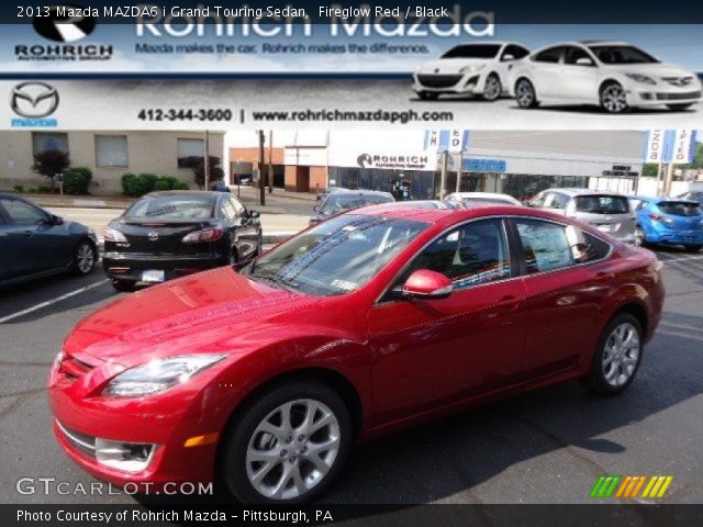 2013 Mazda MAZDA6 i Grand Touring Sedan in Fireglow Red