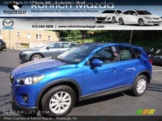 2013 Mazda CX-5 Touring AWD in Sky Blue Mica