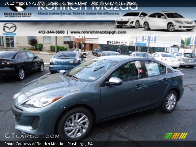2012 Mazda MAZDA3 i Grand Touring 4 Door in Dolphin Gray Mica