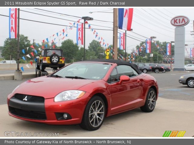 2011 Mitsubishi Eclipse Spyder GS Sport in Rave Red