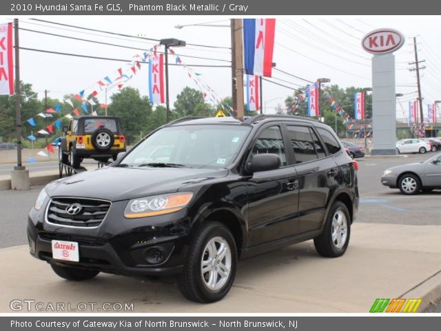 2010 Hyundai Santa Fe GLS in Phantom Black Metallic