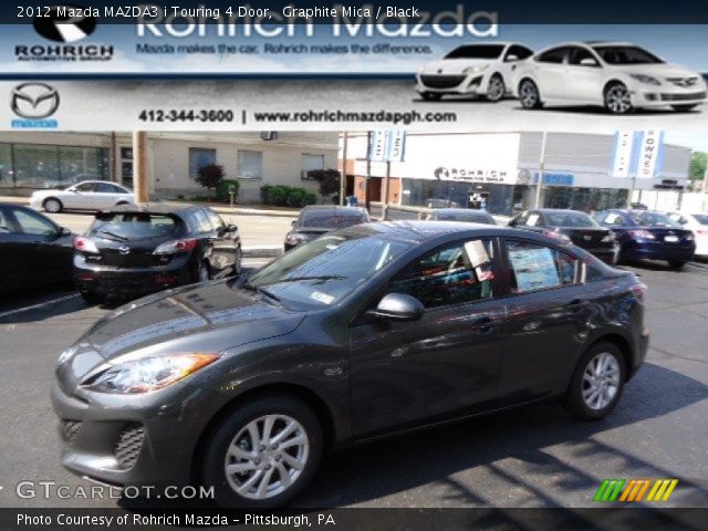 2012 Mazda MAZDA3 i Touring 4 Door in Graphite Mica