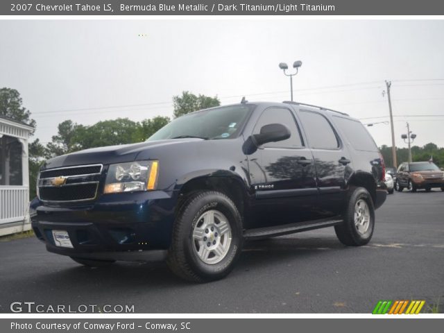 2007 Chevrolet Tahoe LS in Bermuda Blue Metallic