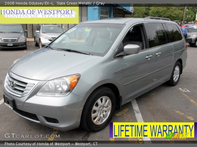2008 Honda Odyssey EX-L in Slate Green Metallic