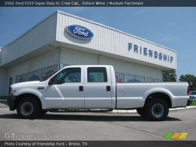 2002 Ford F250 Super Duty XL Crew Cab in Oxford White