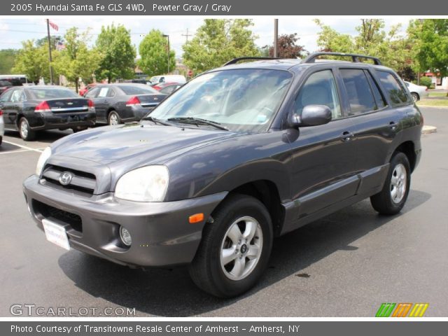 2005 Hyundai Santa Fe GLS 4WD in Pewter Gray
