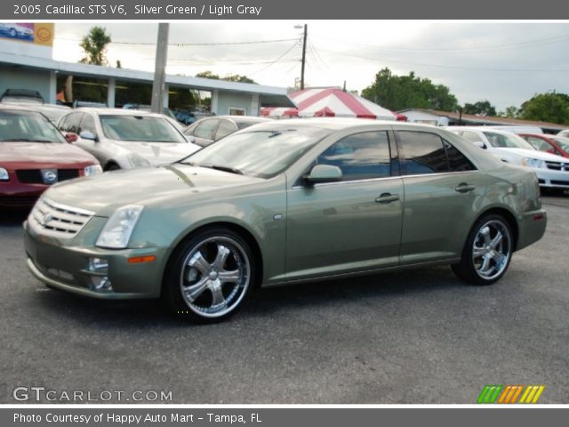 2005 Cadillac STS V6 in Silver Green