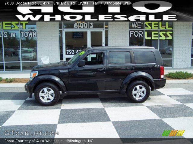 2009 Dodge Nitro SE 4x4 in Brilliant Black Crystal Pearl