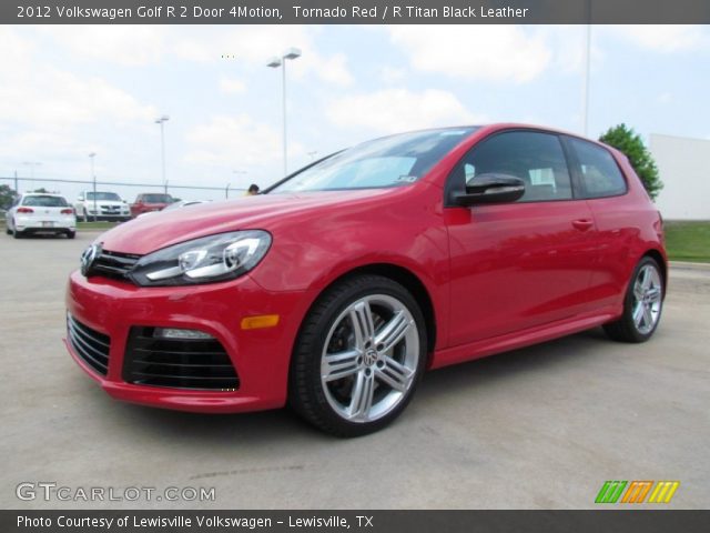 2012 Volkswagen Golf R 2 Door 4Motion in Tornado Red