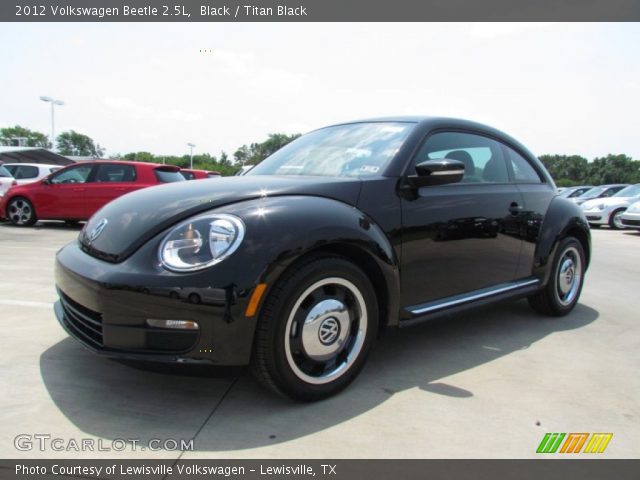 2012 Volkswagen Beetle 2.5L in Black