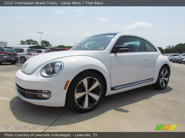 2012 Volkswagen Beetle Turbo in Candy White