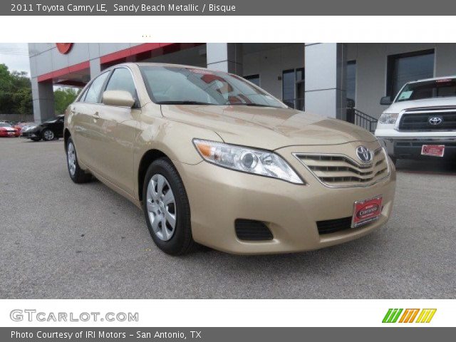 2011 Toyota Camry LE in Sandy Beach Metallic