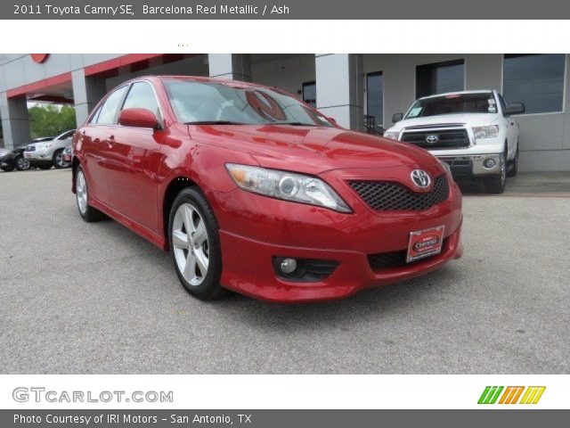 2011 Toyota Camry SE in Barcelona Red Metallic