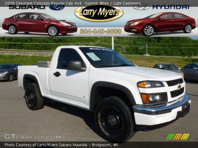 2008 Chevrolet Colorado Regular Cab 4x4 in Summit White