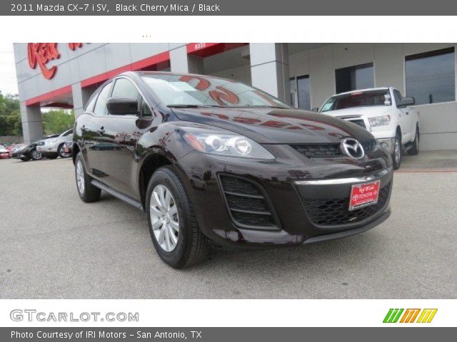 2011 Mazda CX-7 i SV in Black Cherry Mica