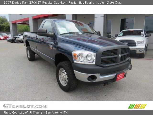 2007 Dodge Ram 2500 ST Regular Cab 4x4 in Patriot Blue Pearl