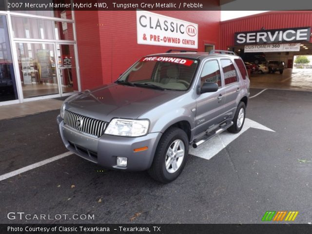 2007 Mercury Mariner Hybrid 4WD in Tungsten Grey Metallic