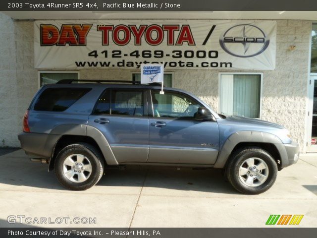 2003 Toyota 4Runner SR5 4x4 in Pacific Blue Metallic