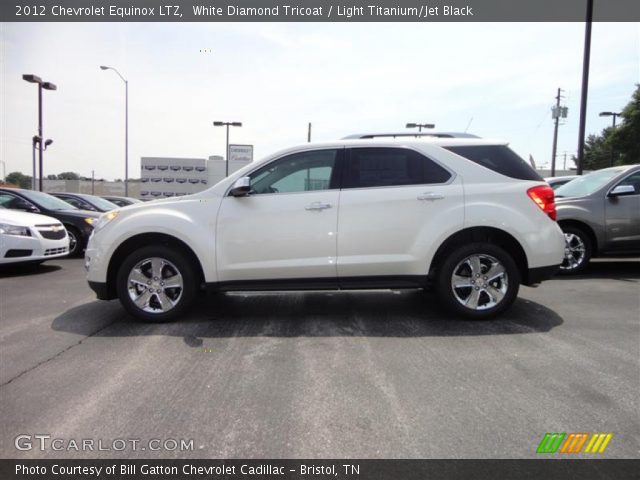 2012 Chevrolet Equinox LTZ in White Diamond Tricoat