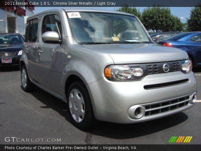 2011 Nissan Cube 1.8 S in Chrome Silver Metallic