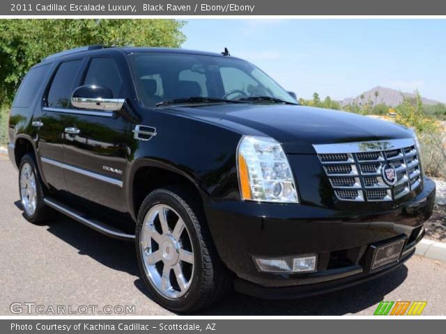 2011 Cadillac Escalade Luxury in Black Raven