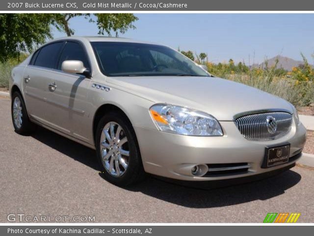 2007 Buick Lucerne CXS in Gold Mist Metallic