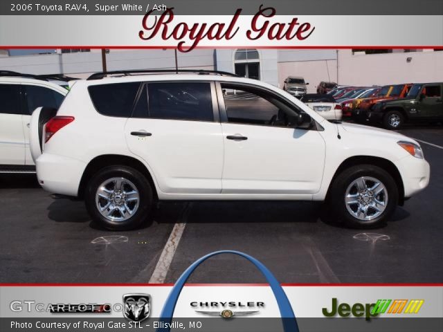 2006 Toyota RAV4  in Super White