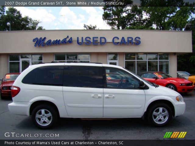 2007 Dodge Grand Caravan SXT in Stone White