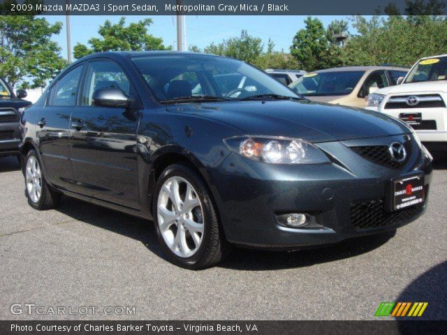 2009 Mazda MAZDA3 i Sport Sedan in Metropolitan Gray Mica