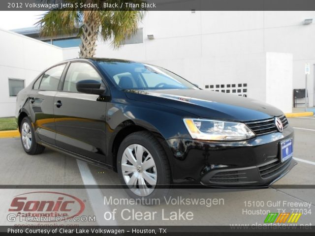 2012 Volkswagen Jetta S Sedan in Black