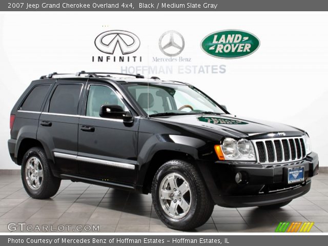 2007 Jeep Grand Cherokee Overland 4x4 in Black