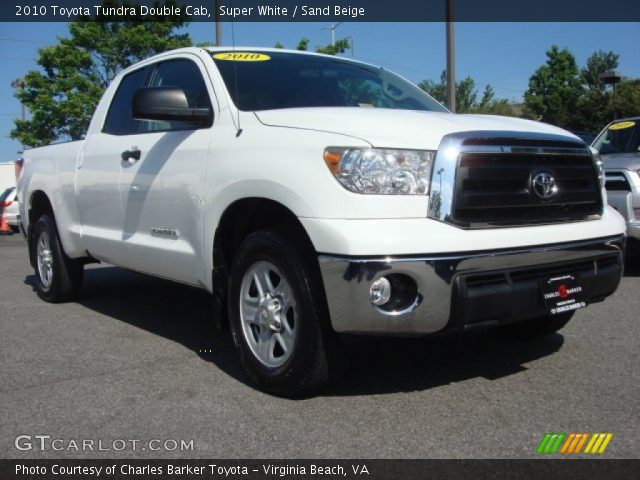 2010 Toyota Tundra Double Cab in Super White