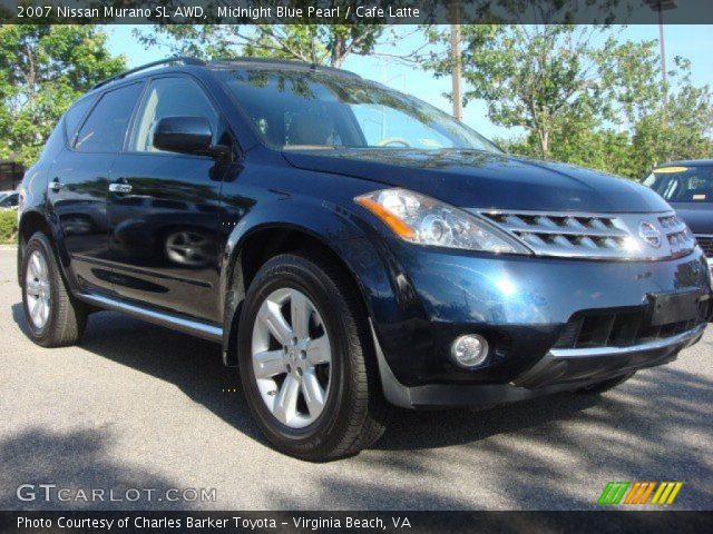2007 Nissan Murano SL AWD in Midnight Blue Pearl