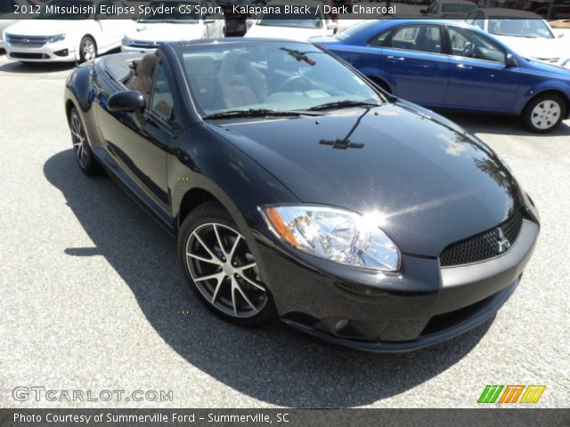 2012 Mitsubishi Eclipse Spyder GS Sport in Kalapana Black