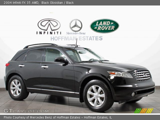 2004 Infiniti FX 35 AWD in Black Obsidian