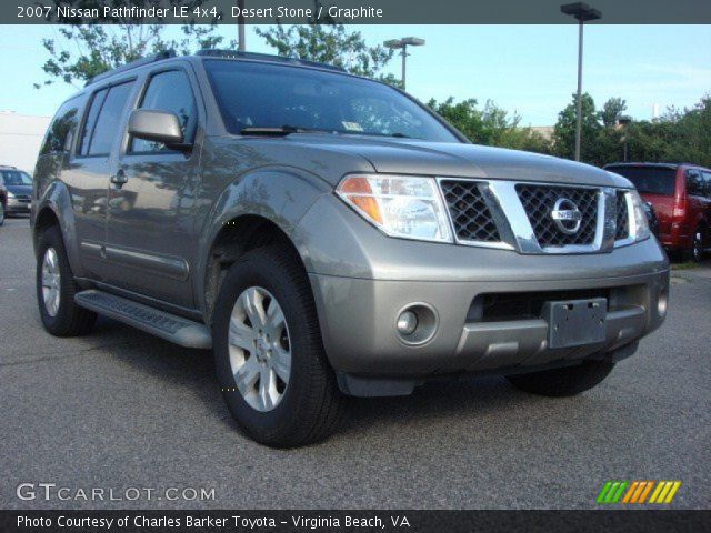 2007 Nissan Pathfinder LE 4x4 in Desert Stone