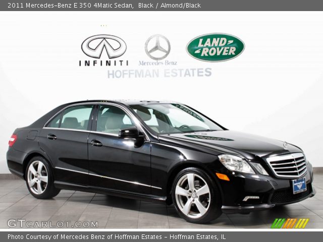 2011 Mercedes-Benz E 350 4Matic Sedan in Black
