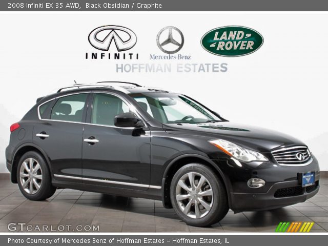 2008 Infiniti EX 35 AWD in Black Obsidian