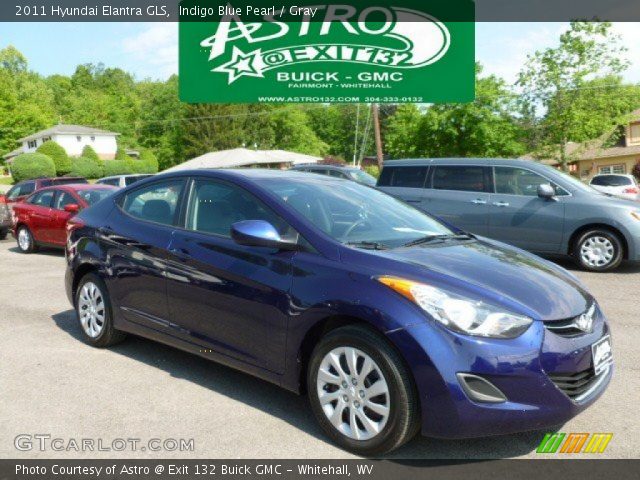 2011 Hyundai Elantra GLS in Indigo Blue Pearl