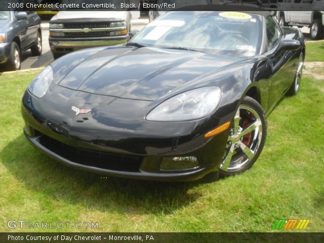 2008 Chevrolet Corvette Convertible in Black