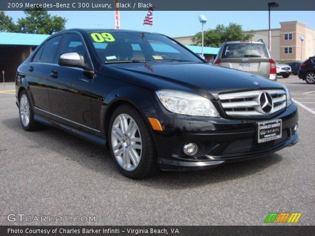 2009 Mercedes-Benz C 300 Luxury in Black