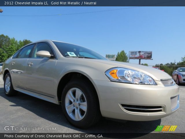 2012 Chevrolet Impala LS in Gold Mist Metallic