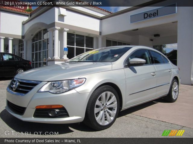 2010 Volkswagen CC Sport in White Gold Metallic