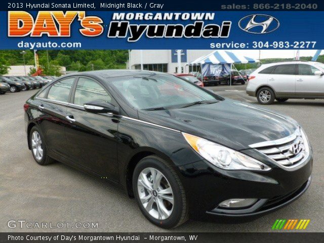 2013 Hyundai Sonata Limited in Midnight Black