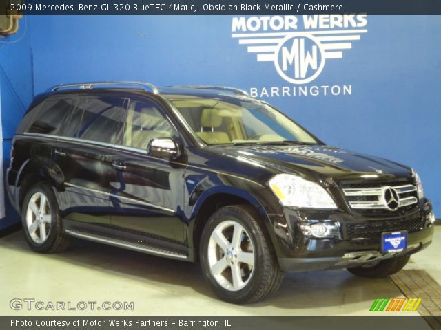 2009 Mercedes-Benz GL 320 BlueTEC 4Matic in Obsidian Black Metallic