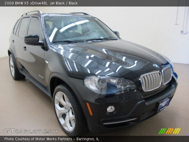 2009 BMW X5 xDrive48i in Jet Black