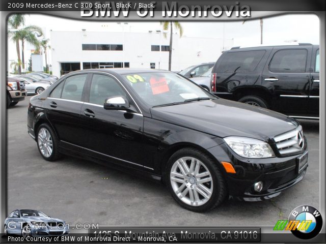 2009 Mercedes-Benz C 300 Sport in Black
