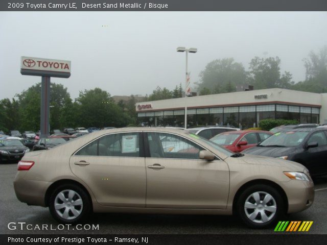 2009 Toyota Camry LE in Desert Sand Metallic
