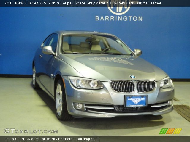 2011 BMW 3 Series 335i xDrive Coupe in Space Gray Metallic
