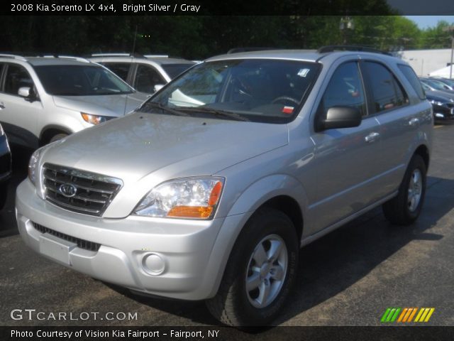 2008 Kia Sorento LX 4x4 in Bright Silver